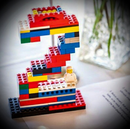 Table Number - Lego