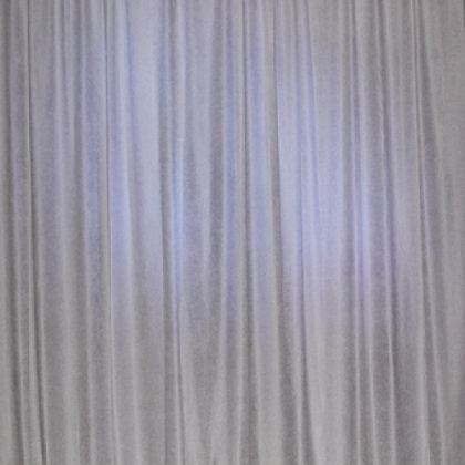 White Drape Backdrop