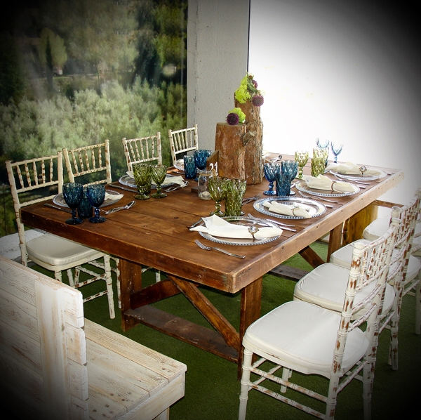 Rustic table