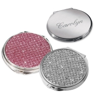 Glitter Compact Mirror