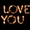 Sparkler Letters