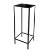 Steel Black High Table