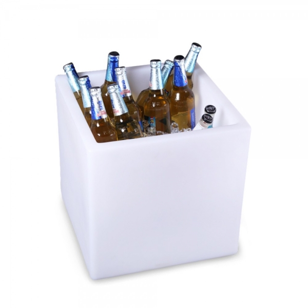 LED Lighed Cube Ice Bucket