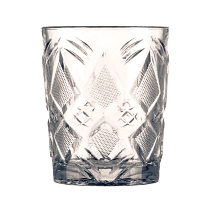 Crystal Double Old Fashioned Status Glass 38cl