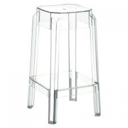 Stool Plexiglass Square