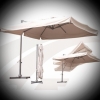 Side pole umbrella